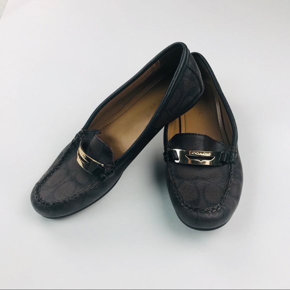 Coach slippers in brown - Picture 2 of 7